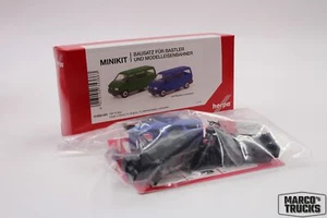Herpa MiniKit VW T4 Bus, olivgreen/ultramarinblue No. 012805-002 1:87 /HN3102 - Picture 1 of 1