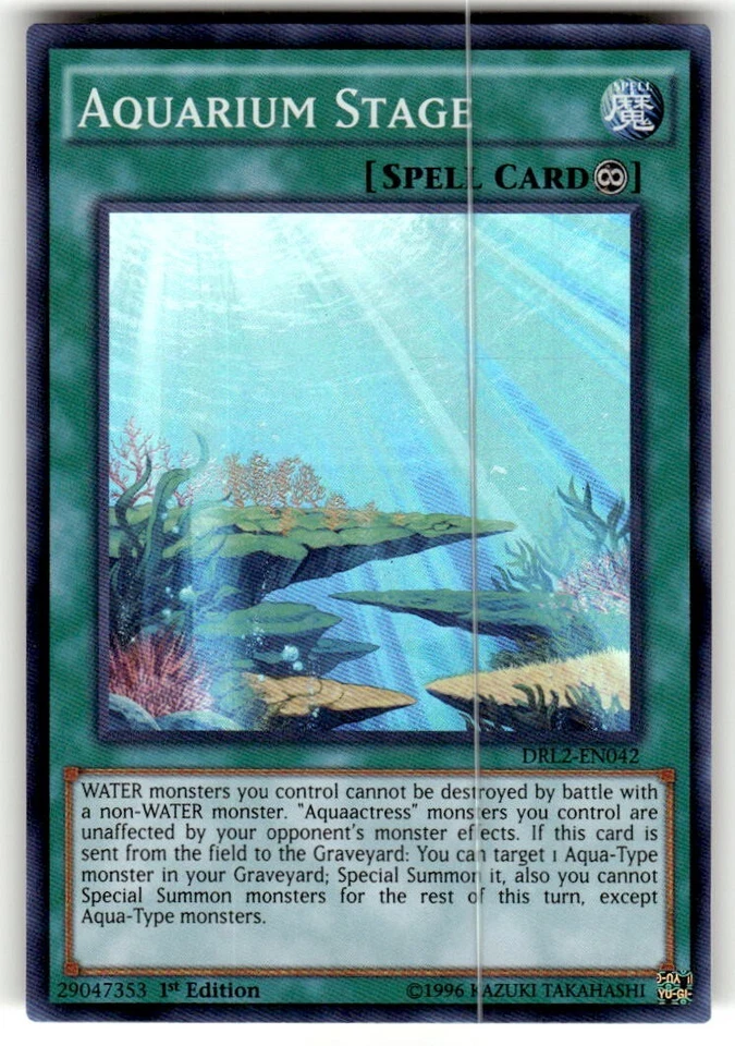 Aquarium Stage DRL2-EN042 Dragons of Legend 2 1st Edition NM - Image 1 of 2