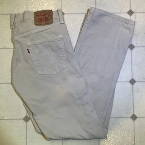 Vintage Levis 501 Jeans XX Button Fly Denim Men’s Size 33 Straight Leg - Picture 1 of 14