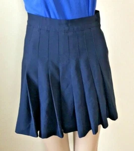 French Toast Girl's Pleated Skirt Size 10 Official School Wear Navy Blue - Picture 1 of 3