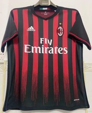 2016-17 AC Milan Home Jersey Retro Soccer