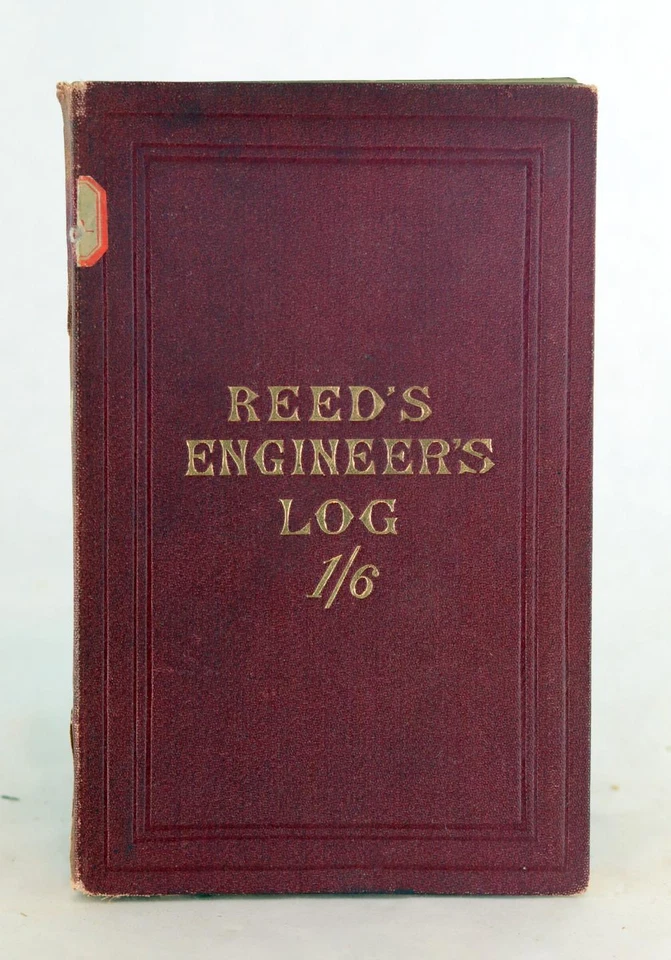 James Donaldson Reed's Marine Engineer's Stock Requisition & Private Log Book - Image 1 of 4