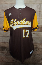 Men's Wichita State Shockers Baseball Batting Practice Jersey Sample Sz L NWT