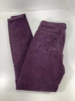 Pantalones de Pana Gap Mujer Talla 10 30X32 Púrpura Pierna Cónica Verdaderamente Ajustados Informales Foto 1 de 4