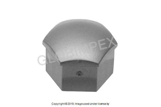 AUDI A3 A4 A5 A6 A7 A8 QUATTRO Q3 Q5 (1995-2018) Lug Bolt Cap (Grey) (1) GENUINE - Image 1 of 1
