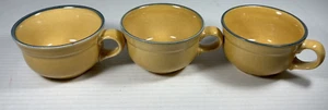 3 tazze da tè caffè in gres Pfaltzgraff Brown America vintage - Foto 1 di 6