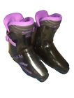 Lowa La 20 Skii / Snowboard Boots Used Black / Purple Uk 8.5 Vintage