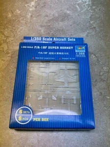 NEW Trumpeter 1:350 F/A-18F Super Hornet 06235 6 Sets Aircraft Model Kit - Bild 1 von 6