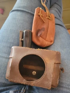 Vintage Lot Of Leather Camera Cases - Picture 1 of 8