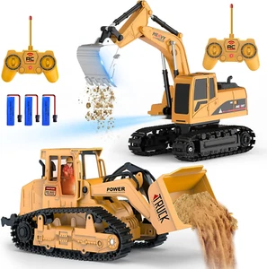 Construction Toys Truck Sets for 6 7 8 Year Old Boys - Toddler Car Trucks Toys, - Picture 1 of 9
