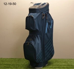 TaylorMade Kalea Premier 14-Way Womens Cart Golf Bag Blue New - Picture 1 of 5