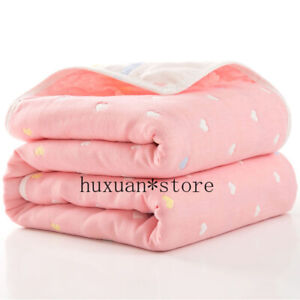 Baby Quilt Newborn Comforter Baby Gauze Bath Towel for Children Baby Blankets