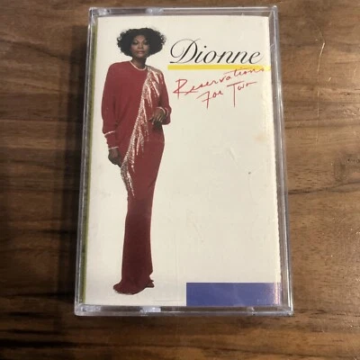Dionne Reservations For Two Vintage Cassette Tape 1987  Artista Records - Image 1 of 4