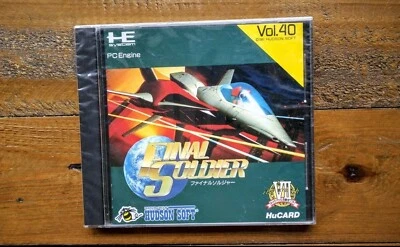 NEW ✹ Final Soldier ✹ PC ENGINE TURBOGRAFX 16 GAME ✹ FACTORY SEALED ✹ Japan - Image 1 of 4
