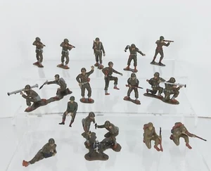 MONOGRAM ADAMS models 1/32 54mm GI's U.S infantry 1950-1960 toy soldiers USA lot - Photo 1/2