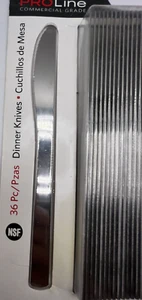 Cuchillos de cena de acero inoxidable de grado comercial Tramontina Pro Line 36 piezas nuevos en caja - Imagen 1 de 5