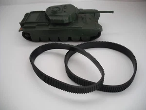 DINKY TOYS REPLACEMENT TRACKS FOR #651 CENTURION TANK TRACKS ONLYONE PAIR. - Picture 1 of 2