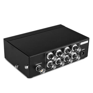 Amplificador de distribución de video coaxial caja divisora BNC CCTV vigilancia TV DVR - Imagen 1 de 6