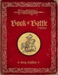 Pendragon: Book of Battle 2nd Edition Chaosium King Arthur B & W HARDCOVER - Picture 1 of 4