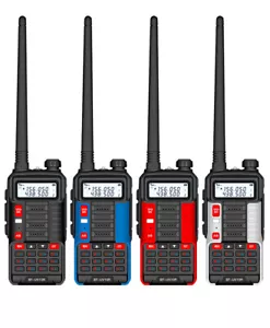 Radio bidireccional UV-10R Walkie Talkies doble banda UHF VHF conversación inalámbrica - Imagen 1 de 10
