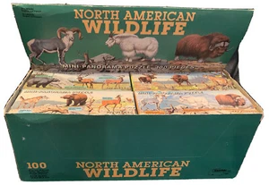 NORTH AMERICAN WILDLIFE MINI-PANORAMA SAFARI LTD 100 TEILE MADE IN GERMANY NEU IM KARTON NEU  - Bild 1 von 5