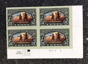 2004USA #3854 37c Lewis & Clark Expedition - Plate Block of 4 Mint - Picture 1 of 4