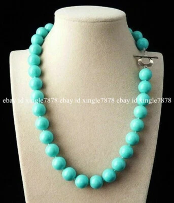 Genuino 8mm Mezcla Color Mar del Sur Concha Perla No Perla Cuentas Redondas Collar 20" Foto 1 de 4