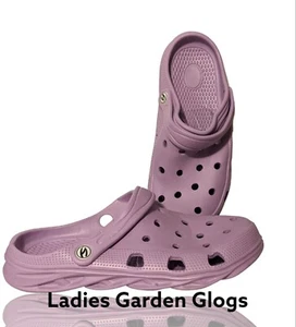 Ladies Garden Clogs EU Sz 41 Brand New, Purple - Picture 1 of 4