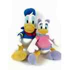 Disney Store Donald Duck And Daisy Duck Plush Stuffed Animals 12" & 15" Tall