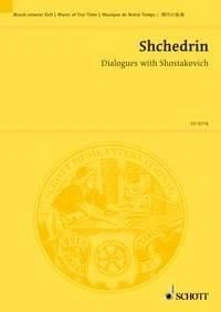 Dialogues with Shostakovich Rodion Shchedrin Studyscore Orchestra Schott Music - Image 1 of 4