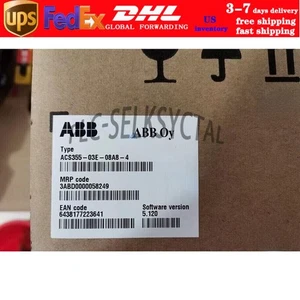 ACS355-03E-08A8-4 ABB Frequency Converter 3PH 4KW BrandNew in Box No Keypad - Picture 1 of 3