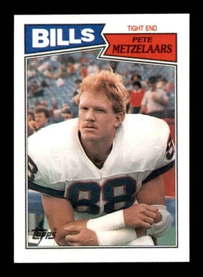 1987 Topps #366 Pete Metzelaars RC NM/NM+ X3447048 - Image 1 of 3
