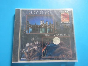 101 Strings Broadway to Hollywood  1996 CD New sealed - Picture 1 of 3