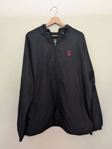 Disney Parks Star Wars Darth Vader Mens XL Black Windbreaker Jacket - Picture 1 of 6