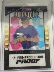BLADE TIDWELL 2024 Leaf Vivid Technicolor Pre-Production Proof 1/1 RC - Picture 1 of 1