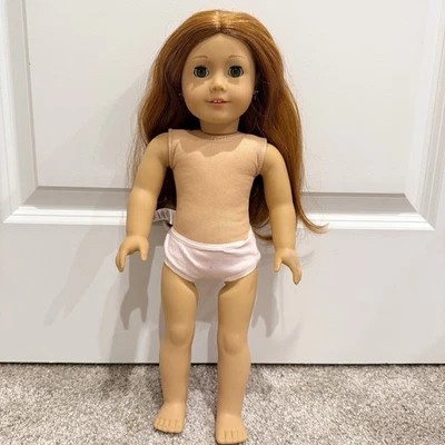 American Girl Doll JLY #61 Red Hair Green Eyes Pierced Ears - Image 1 of 4