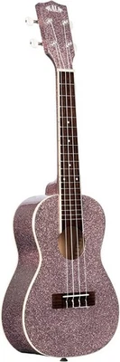 Kala Sparkle Series, Concert Ukulele in Pink Champagne, KA-SPRK-PINK - Image 1 of 3