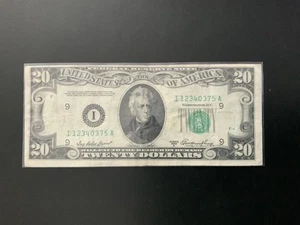 1950A $20 DOLLAR BILL I12340375A - Picture 1 of 4
