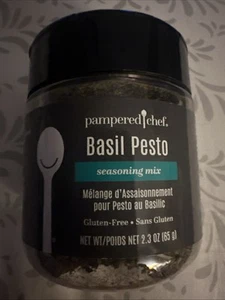 Pampered Chef BASIL PESTO SEASONING MIX - Great on Everything! - Exp 9/26 - Picture 1 of 3