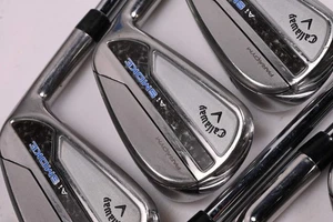 Callaway Paradym Ai Smoke Irons / 5-PW+SW / Regular Flex Elevate MPH 95 Shafts - Picture 1 of 7