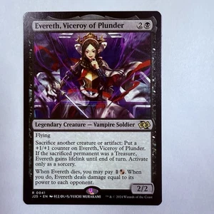 Magic The Gathering Mtg Evereth, Viceroy Of Plunder Jumpstart Foundations 25 - Foto 1 di 1