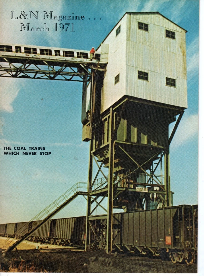 路易斯维尔和纳什维尔铁路 - 员工杂志 - 1971 年 3 月 — 第 1/1 张图片