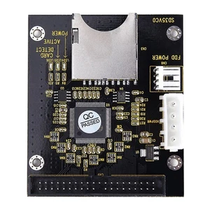 80*68*12mm SD to 3.5in IDE Memory Adapter Card Standard 4-pin Power Connector - Photo 1/11