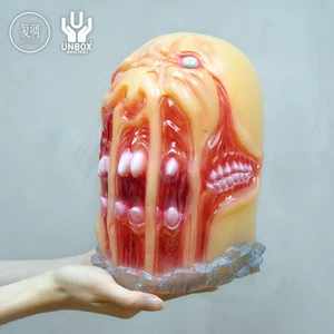 UNBOX Splatterhouse Hell Chaos Clear Ver H12inch Figure Soft Vinyl Model Sofubi - Picture 1 of 5