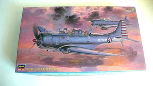 KIT HASEGAWA 1/48 ème SBD-3 DAUNTLESS COMPLET TRÈS BON ÉTAT 1994 - Picture 1 of 6