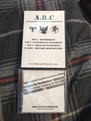 Accelerated Battlefield Combatives (DVD 2005) CD-ROM Manual Martial Arts  - Image 1 of 4