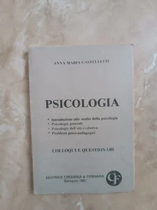 CASTELLETTI - PSICOLOGIA PROBLEMI - ED: CIRANNA FERRARA (ZX) - Picture 1 of 1