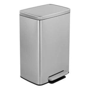 Innovaze 13 Gal./50 Liter Rectangular Stainless Steel Step-on Trash Can Kitchen - Bild 1 von 7