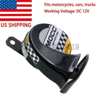 Bocina fuerte para motocicleta Yamaha V-Star 650 950 1100 1300 clásica medianoche personalizada Foto 1 de 4