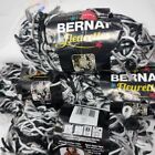 Bernat Fleurettes Medium Weight Acrylic Blend Yarn - 4 Skeins - Zebra #40040 4 i